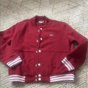 Lacoste Kids Red Jacket 10Y